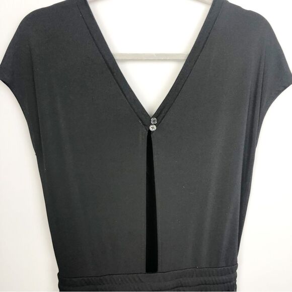 N:PHILANTHROPY | Layne Surplice Drawstring Waist Black Jumpsuit Women’s Size XS - Picture 11 of 13